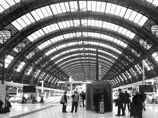 iPhone capture of La Spezia, Italy train station